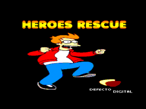 Heroes Rescue - title screen